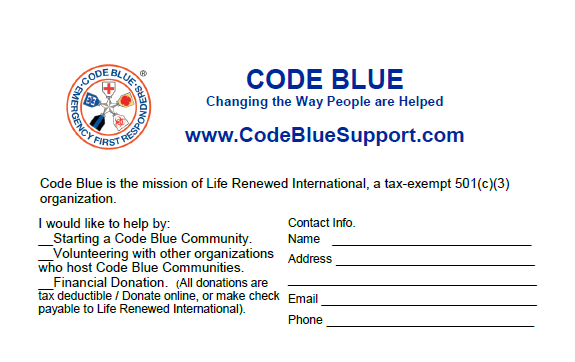 Community Information Postcard